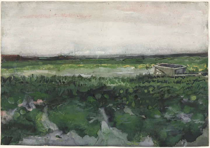 Van Gogh ,,Pejzaž sa kolicima"